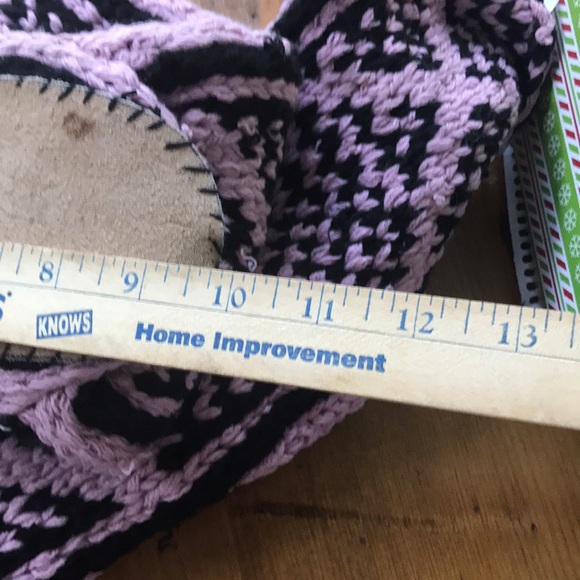 Hand made Stitched boot style slippers - Picture 6 of 7